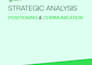 create a strategic brand positioning analysis document